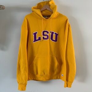 Russell Athletic Yellow LSU Hoodie
